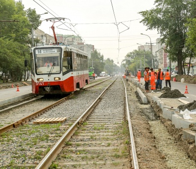 В Калининском районе появятся трамвайные платформы венского типа 