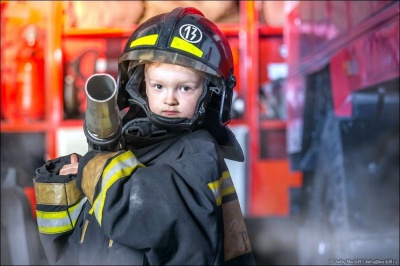 «Детская шалость с огнём - частая причина пожаров!»
