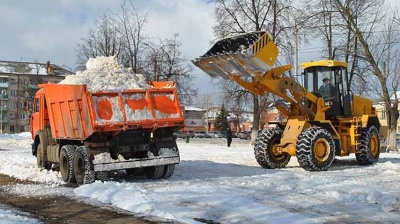 «Снегоуборочные работы в районе»