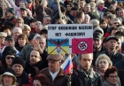Митинг в поддержку жителей Крыма