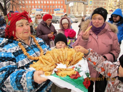 «Жители Калининского района с размахом проводили зиму» 