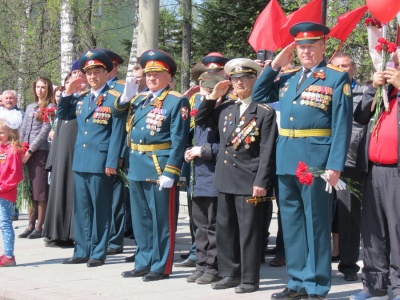 День Победы в Калининском районе