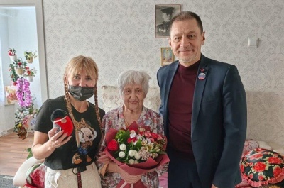 Жительнице Калининского района исполнилось 100 лет