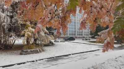 ❄❄ Снежное утро в Калининском районе ❄